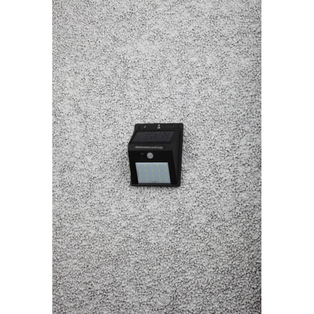 Светильник уличный ЭРА ERAFS064-04 настенный с датчиком движения на солнечной батарее 20LED 60 lm | 