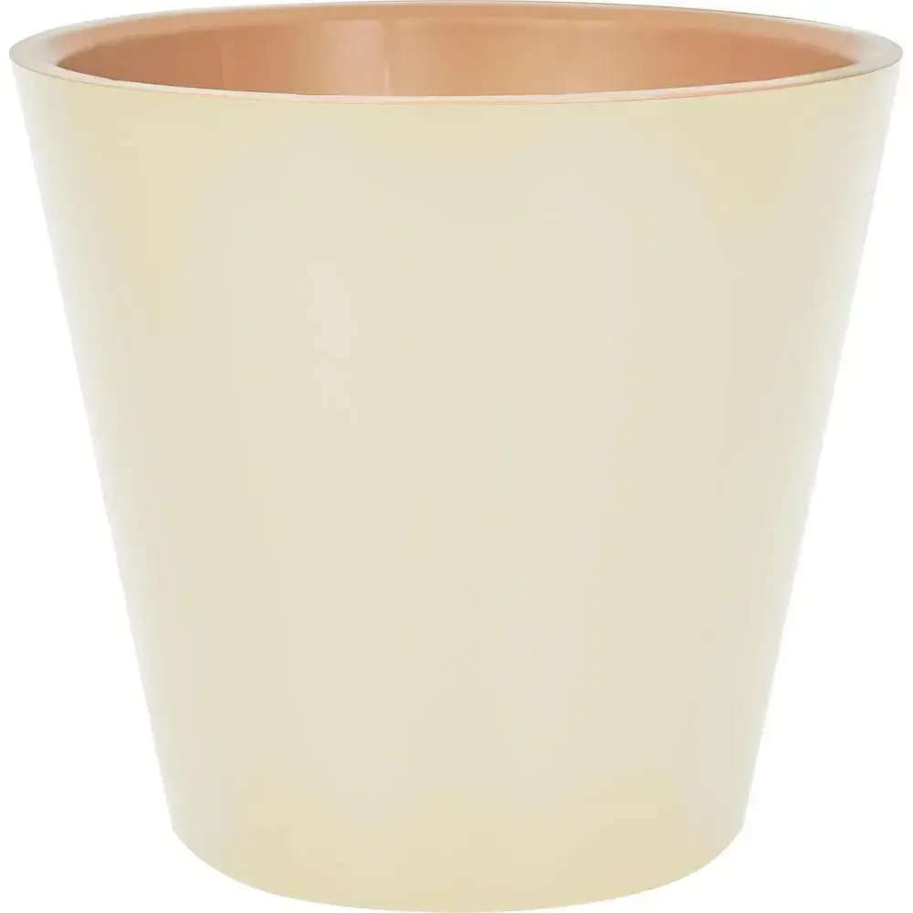 Горшок для цветов London D 12,5 смл сливочный