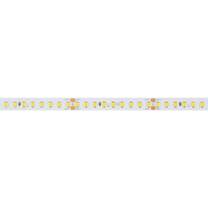 Светодиодная лента Arlight 7,7W/m 144LED/m 2835SMD теплый белый 5M RT-A144-10mm 24V Warm3000 038782