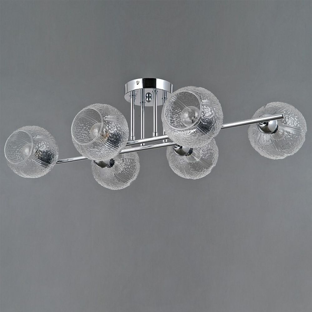 Потолочная люстра ILLUMICO ARIES IL0701-6CSQ-24 CR ARIES