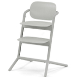 Стульчик для кормления Cybex Lemo 4 в 1 с мягкими чехлами Comfort Inlay Suede Grey/Stone Blue