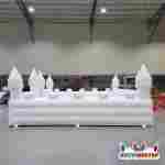 Надувная игровая комната «Белая крепость», 6×5×2,3 м