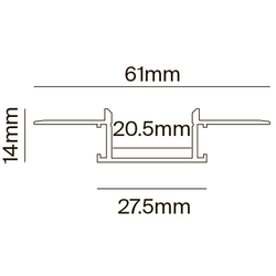 Комплектующие к светодиодной ленте Led Strip ALM011S-2M