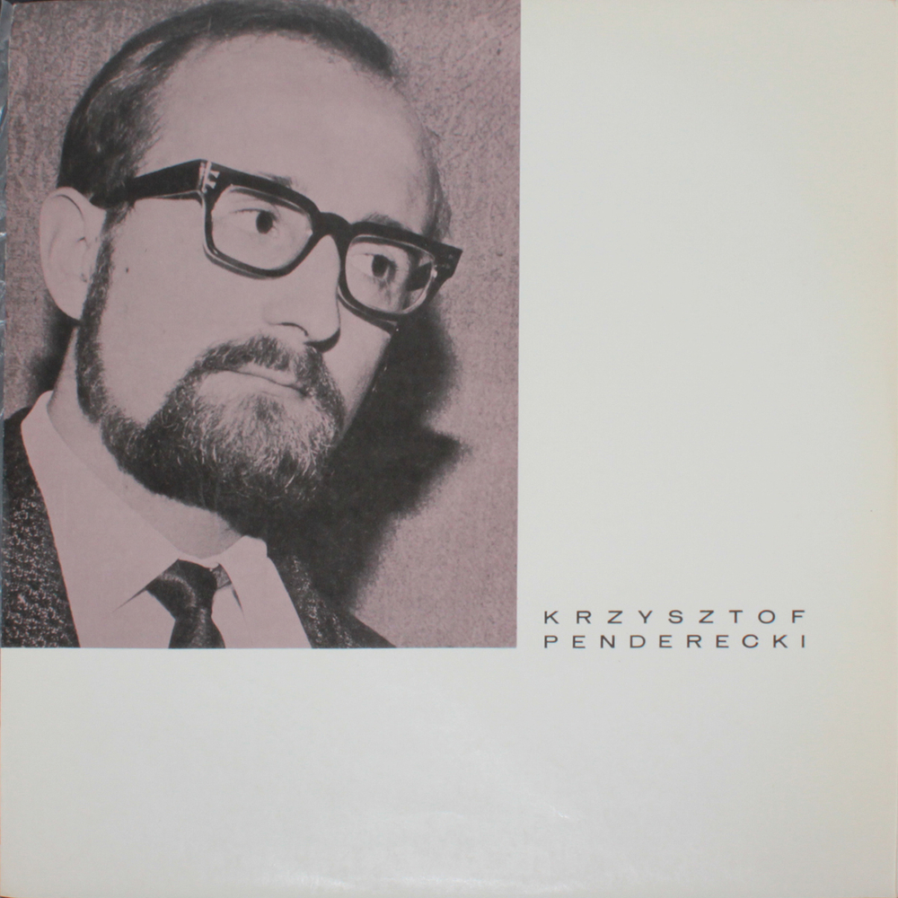 Penderecki / Passio Et Mors Domini Nostri Jesu Christi Secundum Lucam (2LP)