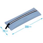 Пенал 1 отделение, 200*70 Berlingo "Original blue", экокожа