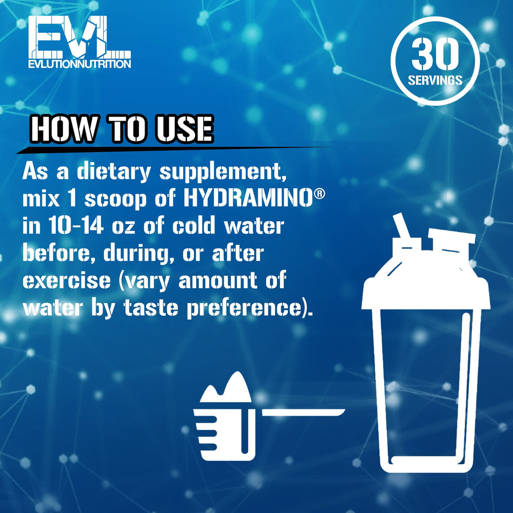 EVLution Nutrition, HydrAmino, апельсин и манго, 237 г (8,4 унции)