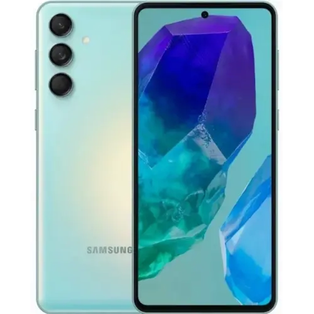 Смартфон Samsung Galaxy M55 128 ГБ зеленый