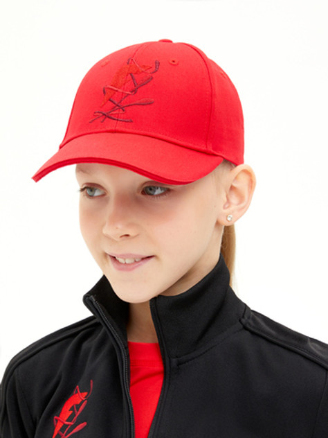 Бейсболка для высокого хвоста, красная Forward by Viner