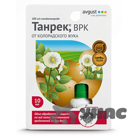 Танрек 10 мл от колорадского жука Август