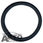 Оплетка на руль круглая Coolpart MAXIMAL (37*38) к/з черный/черный 009BL-BL