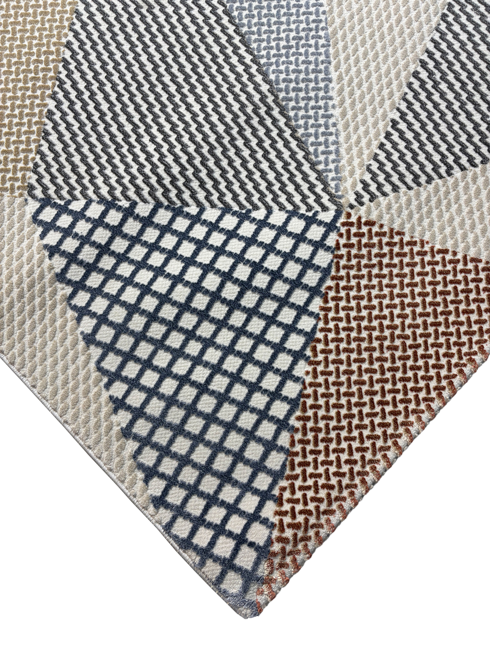 Ковер Regnum cross 36740A Blue/L.Grey Прямоугольник