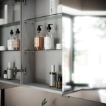 Зеркальный шкаф Sancos Hilton с LED подсветкой 800x148х740