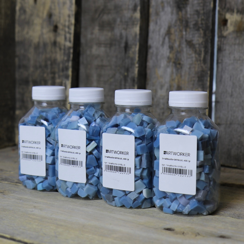 Smaltbottle-SKYBLUE, 400 гр