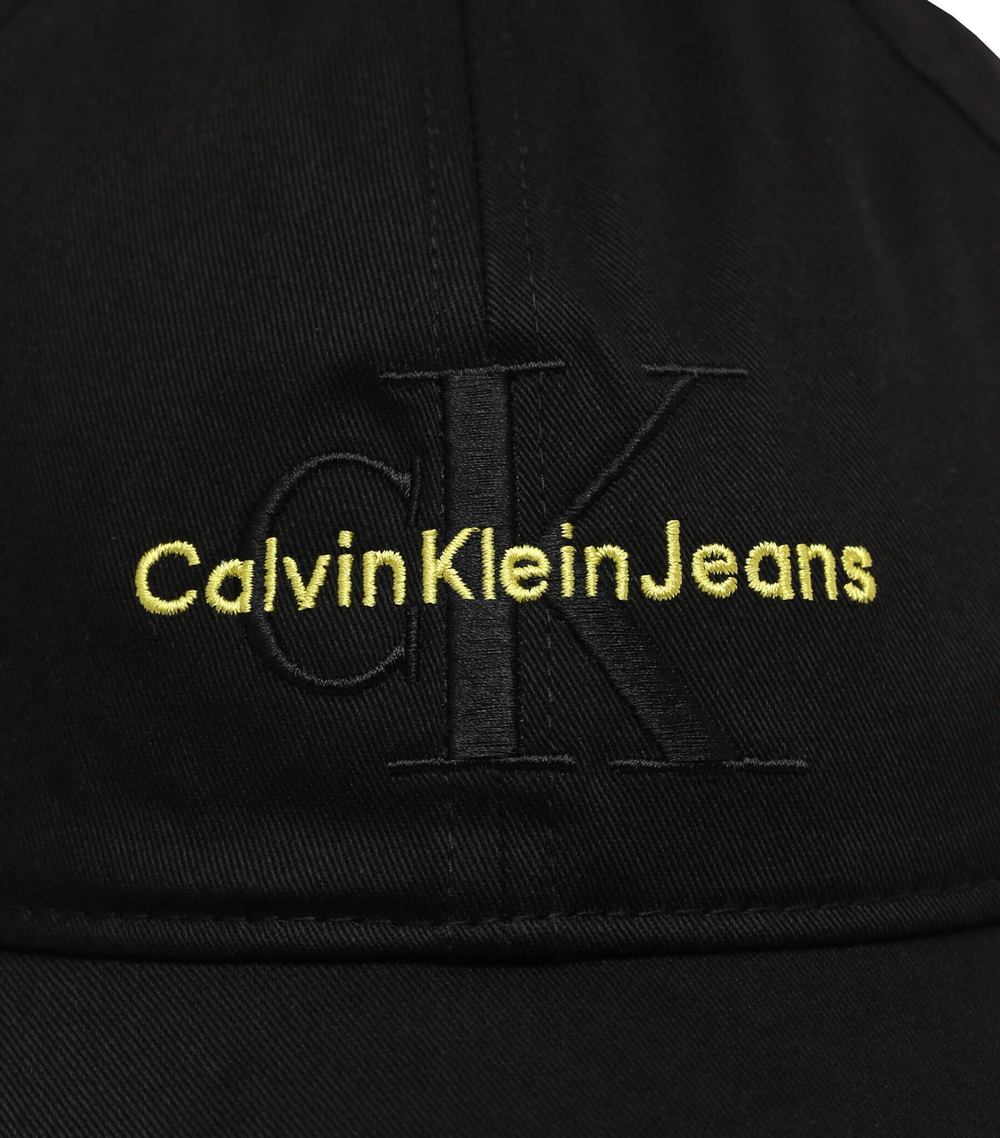 кепка ckj monogram CALVIN KLEIN JEANS - черный(K60K606624)