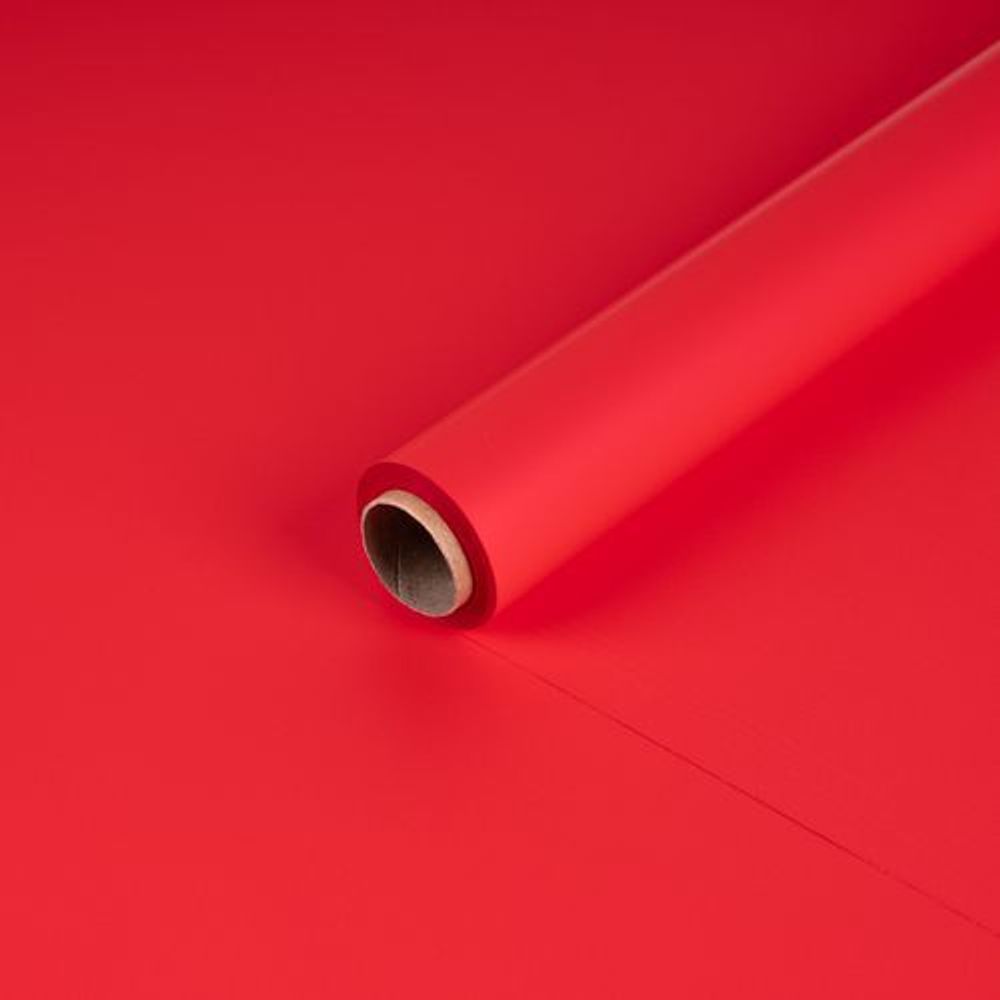 Пленка 2-х сторонняя 58см*10м КРАСНЫЙ/КРАСНЫЙ