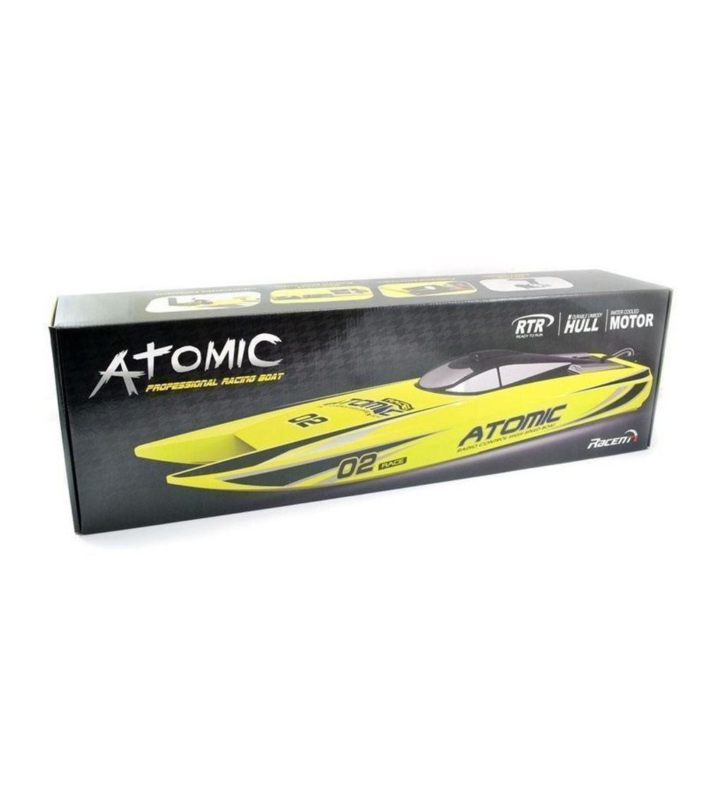 Радиоуправляемый катамаран Volantex RC ATOMIC 700 красный Brushless 2.4G LiPo RTR