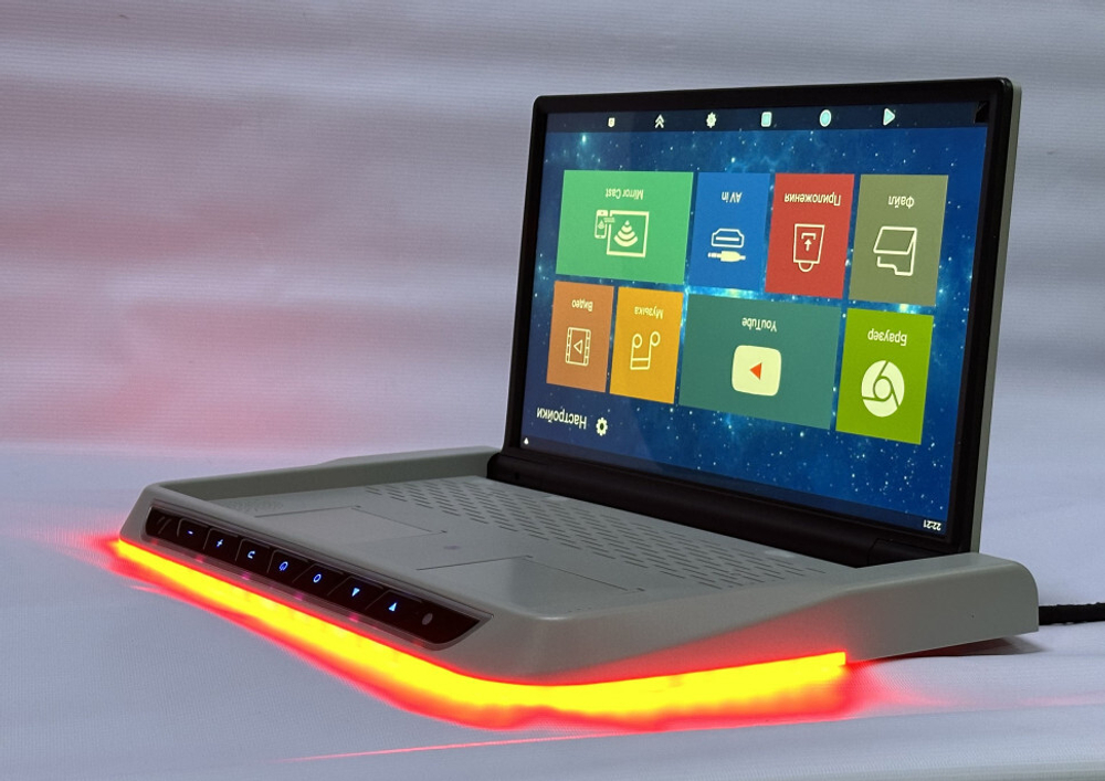 Монитор потолочный моторизированный - ERGO ER1760AT с экраном 17.3” (1920х1080 FullHD, Android, 3+32Gb) серый