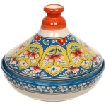 Блинница большая Qora galam Риштанская керамика 20*17см