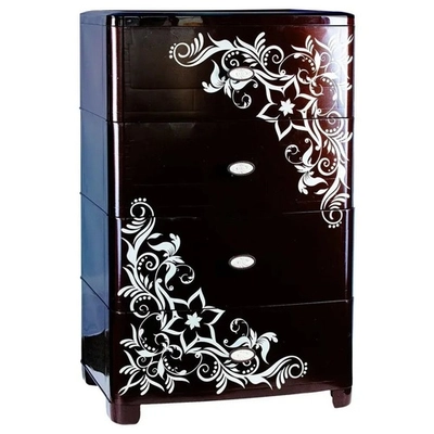 Комод широкий Эдем гладкий (шоколад)