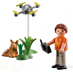 Playmobil - Спасение косули с помощью дрона 71880