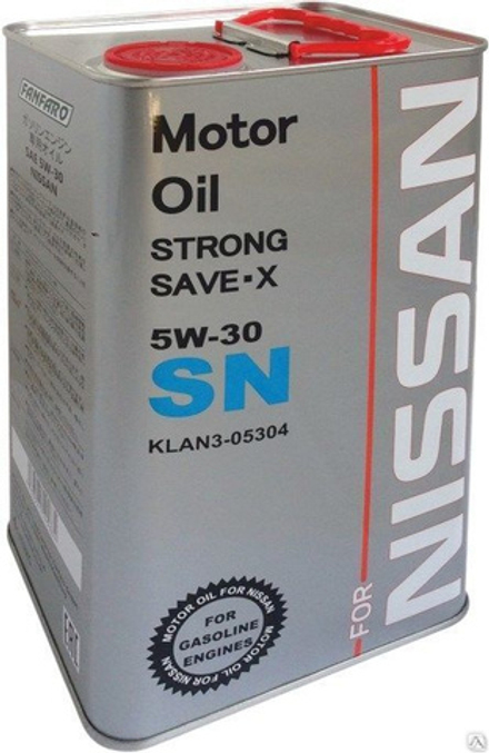 Моторное масло FANFARO Nissan Strong Save-X 5w30 4л