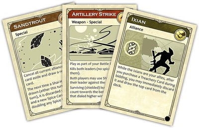 Dune Boardgame Ixians and Tleilaxu US