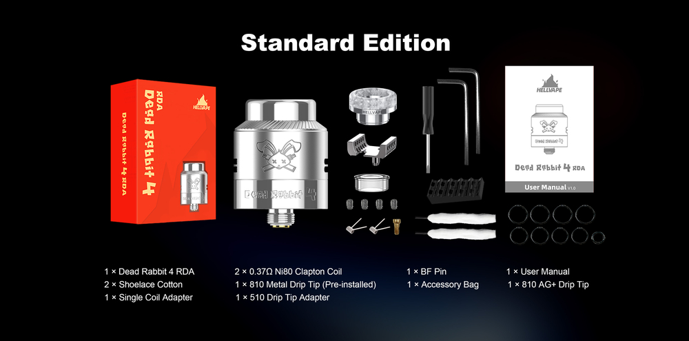 Дрипка Dead Rabbit 4 RDA