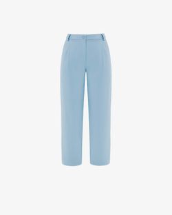 Брюки Classic wide chinos Женские небесно-голубые