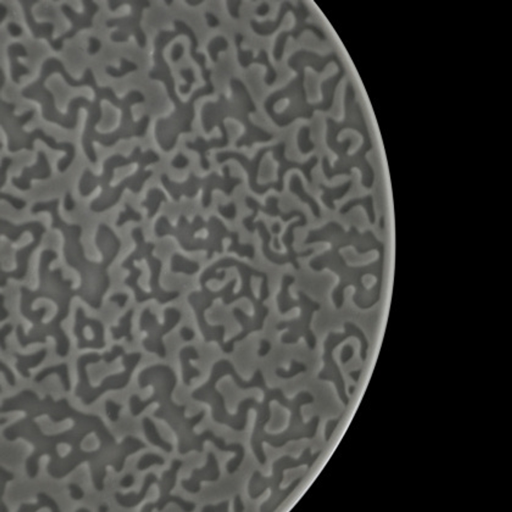 ТАРЕЛКА мелкая без бортов 6,5" 165мм, серый "Corone Nori"