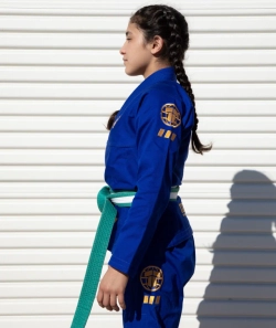 Детское кимоно Tatami PRO SERIES - BLUE & CHAMPION GOLD