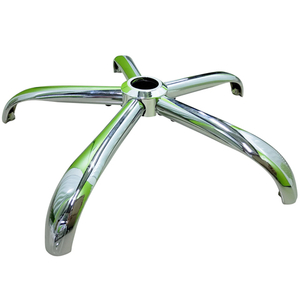 Разборная хромированная крестовина для кресла диаметр 600 мм