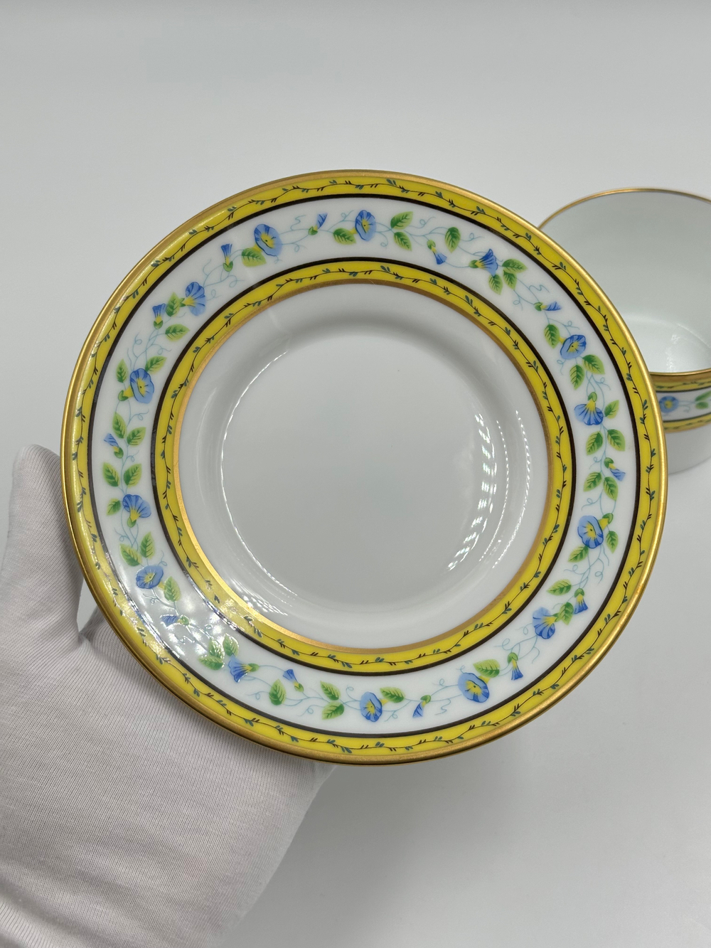 Чайная пара Raynaud Ceralene, Morning Glory Spray