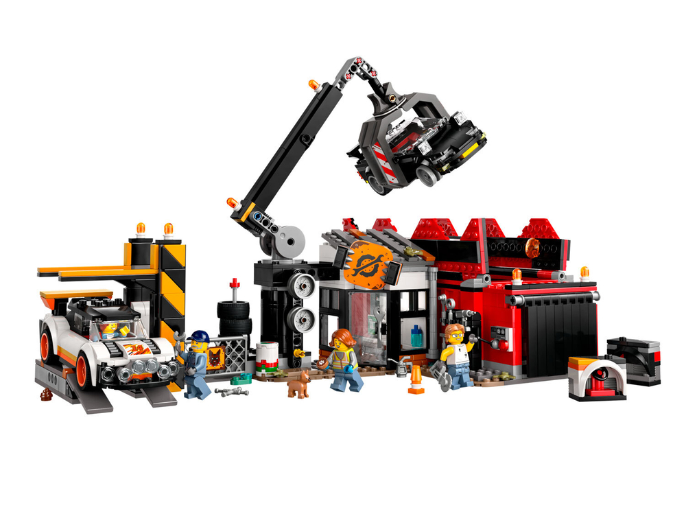 LEGO City 60472 — Автомобильная свалка