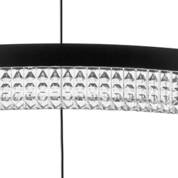 736167 Люстра ROTONDA 38W LED 2106LM 180G ЧЕРНЫЙ 3000K