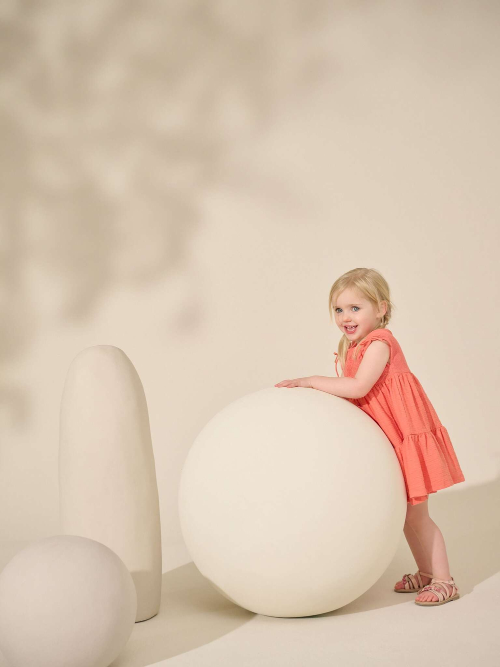 Платье для девочки Next AG9-794, Персиковый