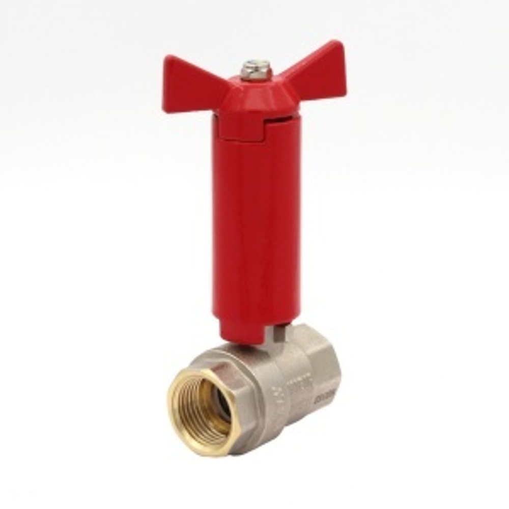 Кран шаровой с удлиненным штоком 1/2" F/F "ViEiR"(96/6шт)