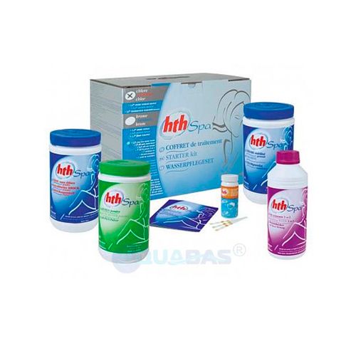 Набор для обработки хлором 5,6кг+2л HTH SPA (K800412HA)