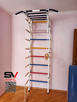 Монтаж шведской стенки Sv Sport в пеноблочные, газоблочные стены