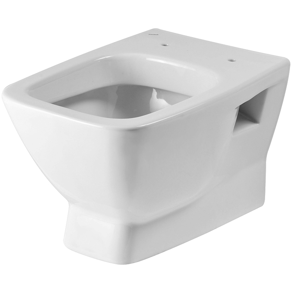 ПЭК унитаз с инсталляцией Santek Нео с сиденьем "Микролифт" и черной матовой клавишей смыва (1WH501776)