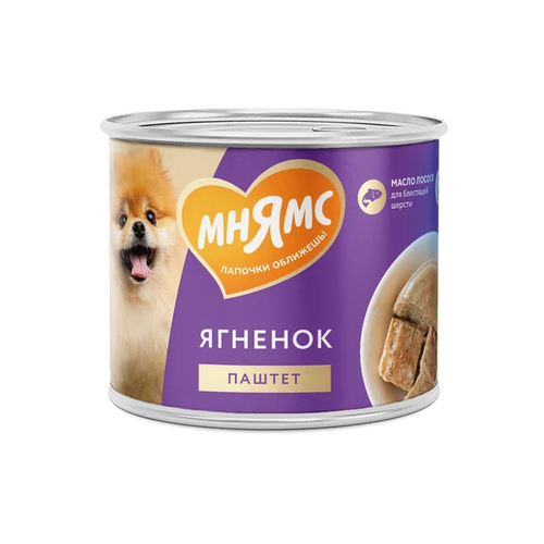 Мнямс корм консервированный для собак, Красивая шерсть
