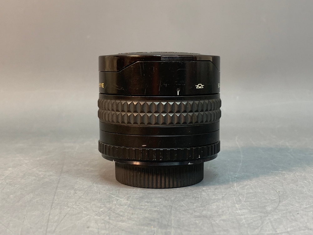 MC Zenitar-M 2.8/16 Lens Fish Eye микроцарапины на линзе