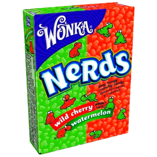 Конфеты Nerds Wonka со вкусом арбуза и вишни