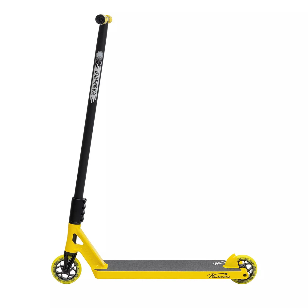 Трюковой самокат Комета Кратос, Желтый/черный