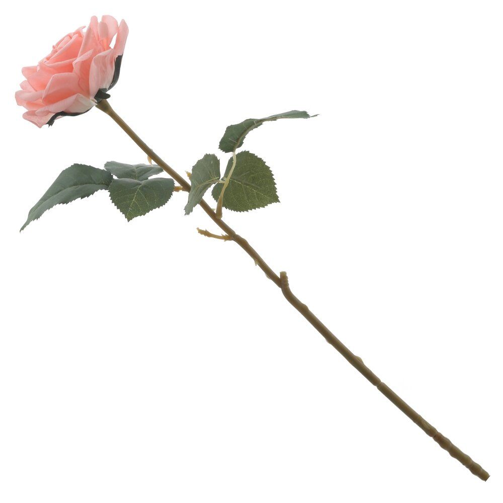 GAEM Цветок искусственный "Роза" (Real Touch), L18 W16 H51 см