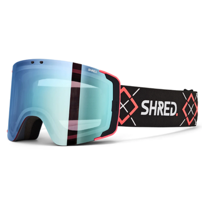 2025 Маска SHRED GRATIFY BIGSHOW BLACK/RUST - CBL 2.0 ICE кат. 2