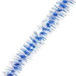 Мишура «Огонёк» 2 м 9 см, Синий/Серебро