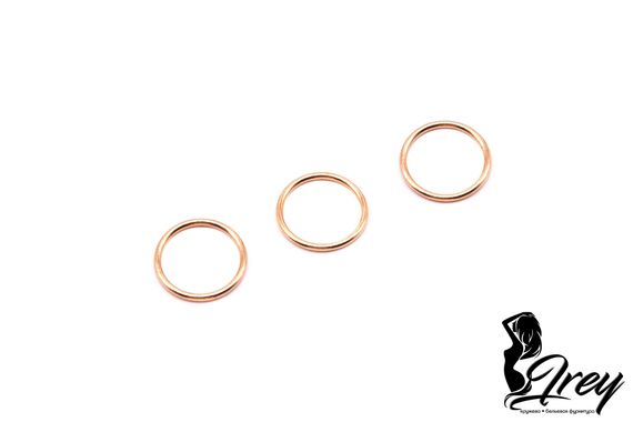 Кольцо Arta-F, 10 мм, металл, античное золото