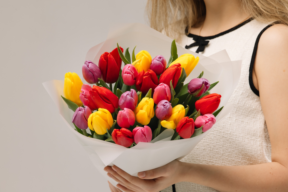 Микс 25 тюльпанов