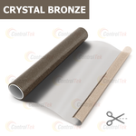 Пленка для окон декоративная CRYSTAL BRONZE ControlTek, на отрез (ширина рулона 1,22 м.)