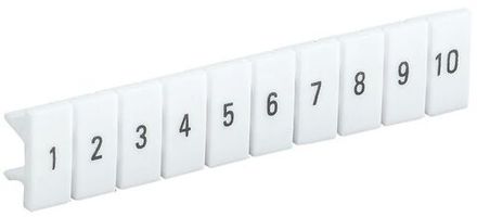 Маркер для КПИ-2.5кв.мм с нумерацией №№ 1-10 IEK YZN11M-002-K00-10